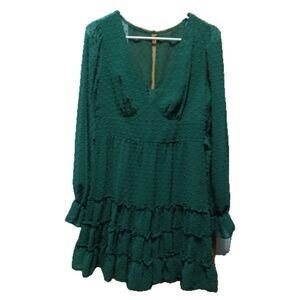 Elegant Green Women's Dress